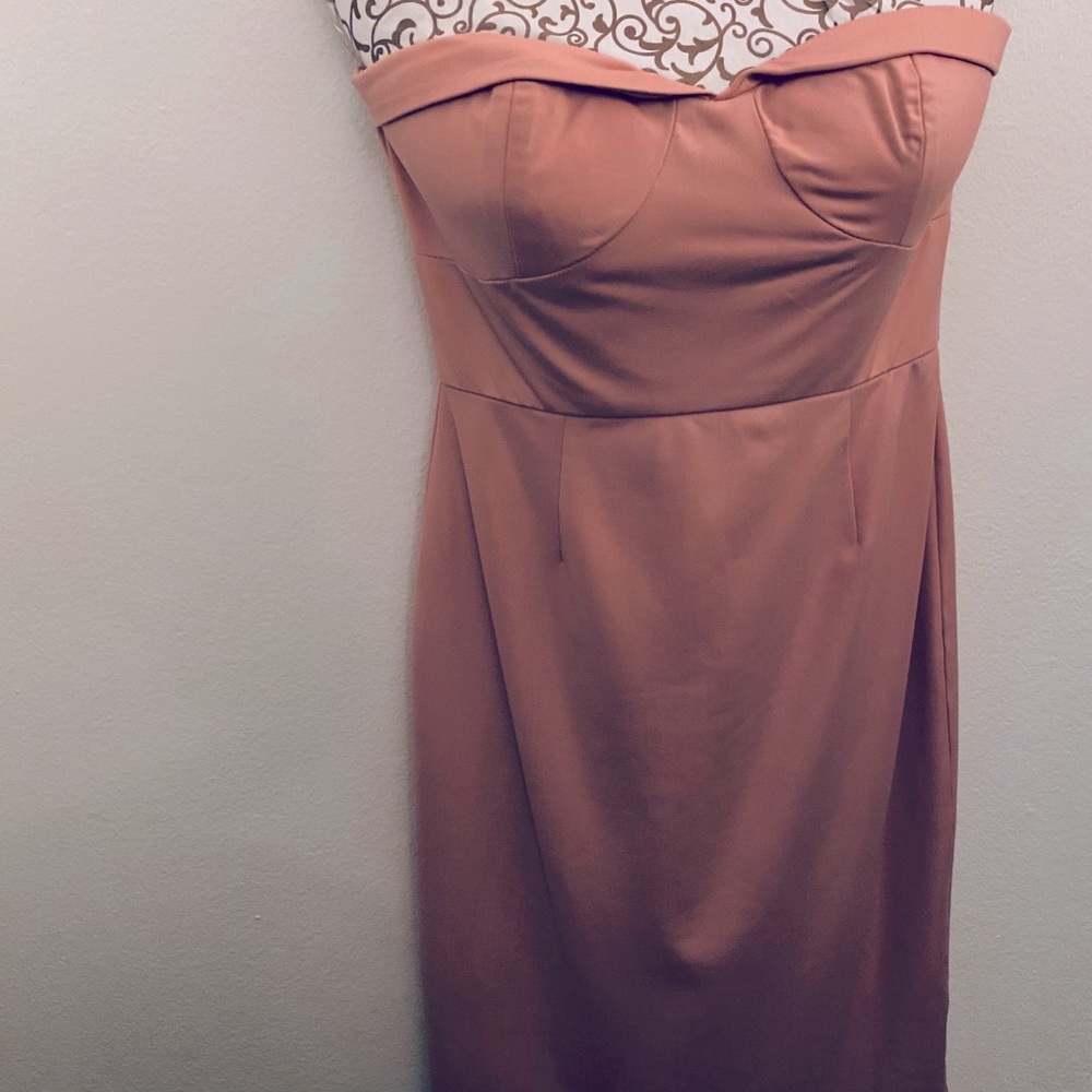 Nice strapless dress